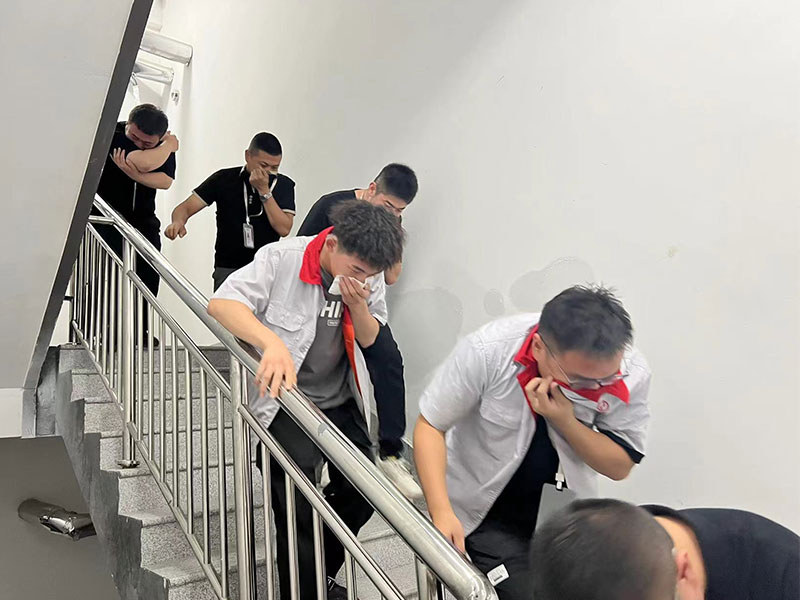 The company carried out emergency drill activities